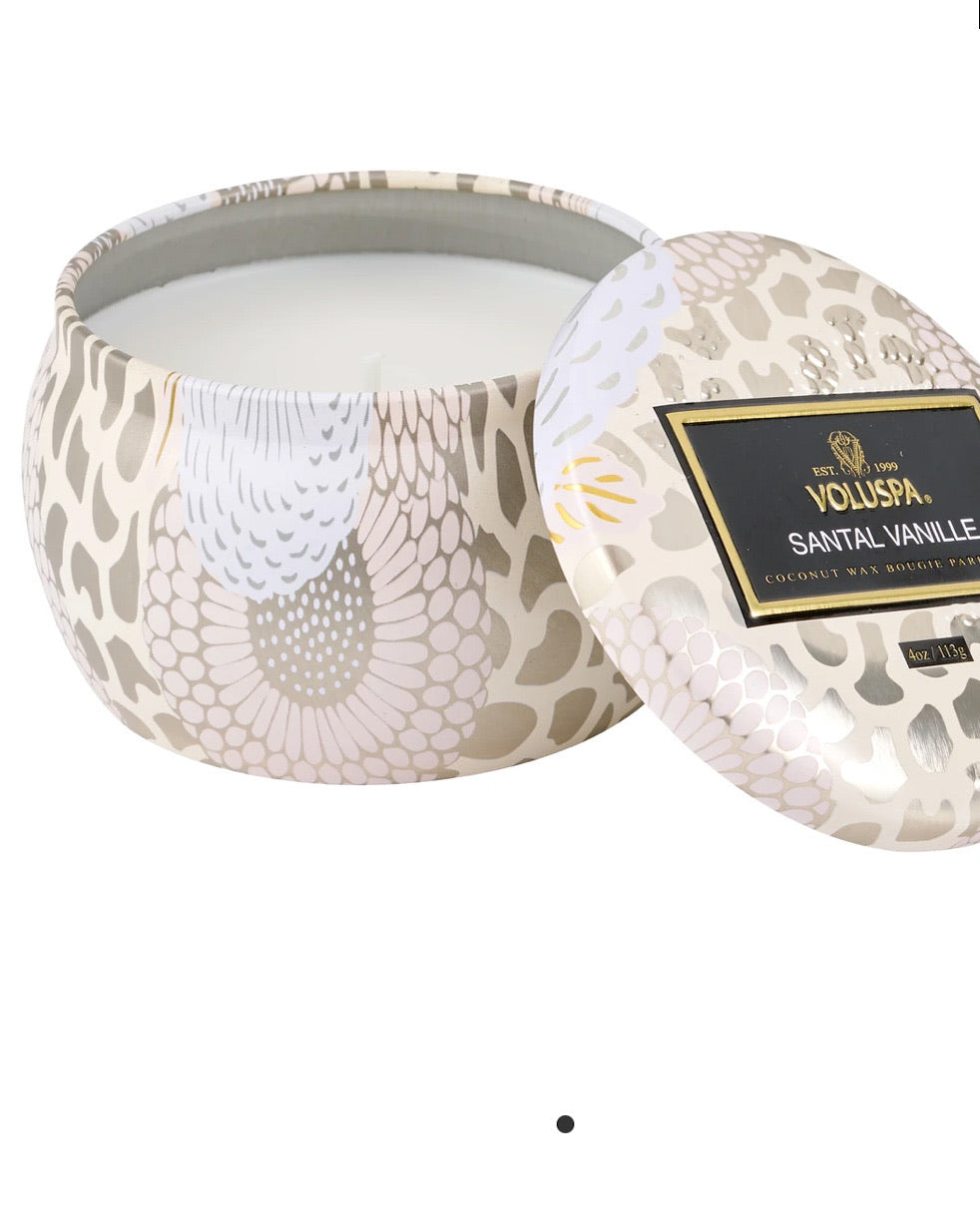 Voluspa Mini Tin Candle (STORE PICK UP ONLY)