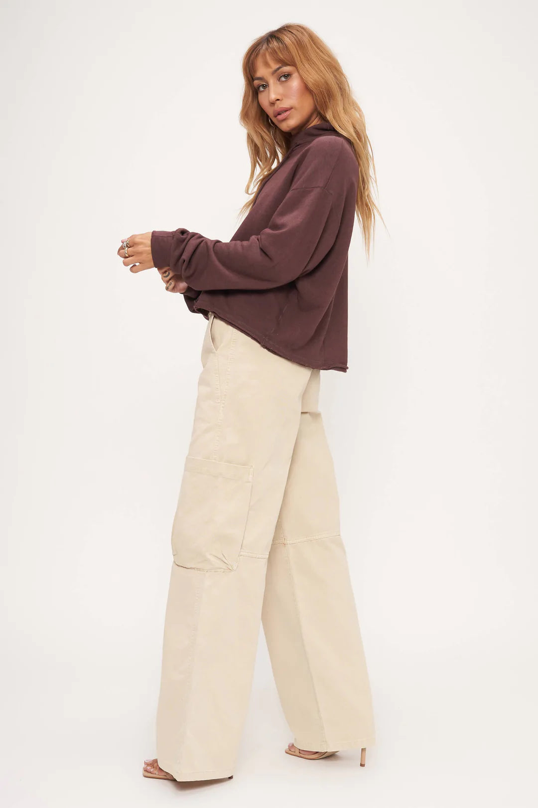 Cameron Mock Neck Sweatshirt