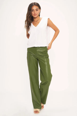 Lexi Exaggerated Shoulder Tank