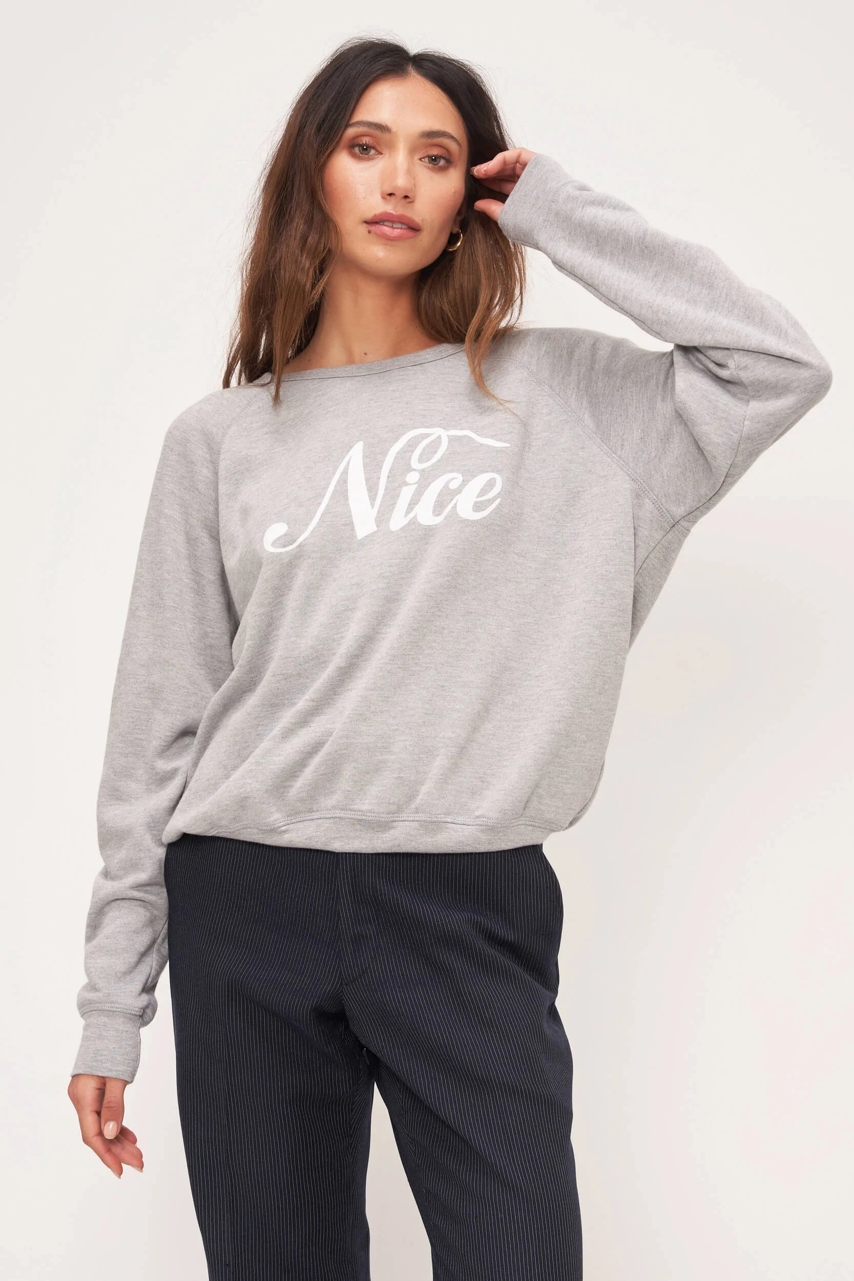Naughty/Nice Reversible Sweatshirt